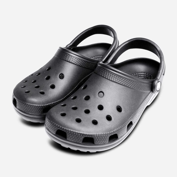 black crocs women's size 7